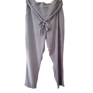 One by Chapter One Gray/Lavender Jogger Pants Size Large New with Tags